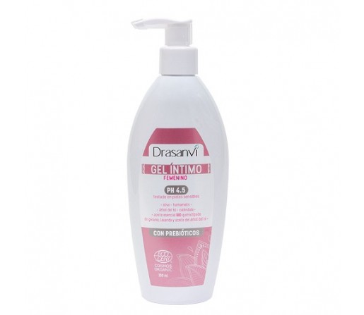 Gel Intimo Femenino con Prebióticos Pack de 2 unidades PH 4.5 300ml. DRASANVI