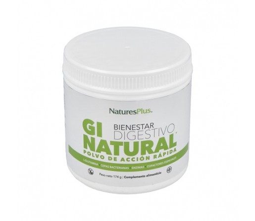 Gi Natural Bienestar Digestivo, Enzimas, Cepas, Cofactores... 174gr. NATURES PLUS