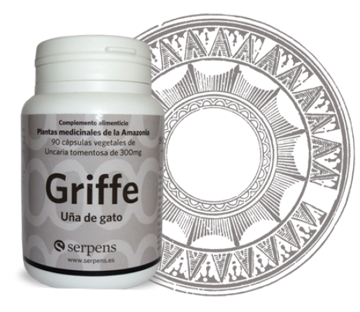 Griffe Uña de Gato Inmunoestimulante 90 cápsulas SERPENS