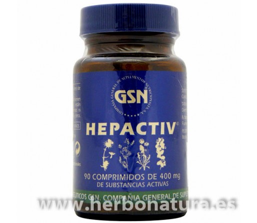 Hepactiv Hepático Depurativo 90 comprimidos GSN