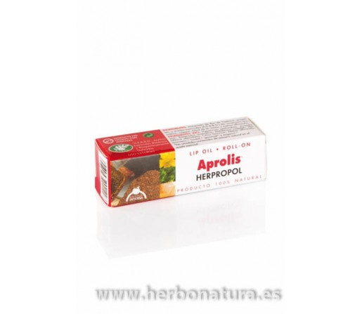 Herpropol Roll-On Aprolis. Tu mejor aliado en caso de calenturas labiales. 5ml. INTERSA