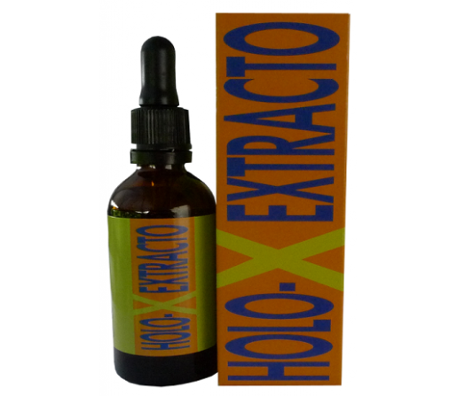 Holo X Extracto, Parasitos, Nuez Verde, Ajo, Tomillo, Clavo, Centaurea... 50ml. EQUISALUD
