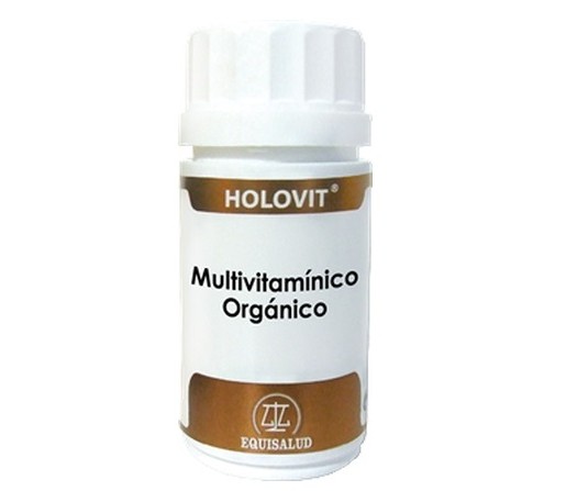 Holovit Multivitamínico Orgánico, Multinutriente, 50 cápsulas EQUISALUD