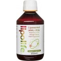 Immu Pow, Vitamina C con D3 liposomal, Sabor Naranja 250ml. LIPOLIFE