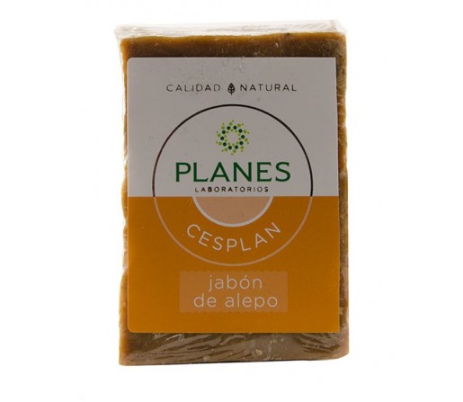 Jabón de Aleppo artesanal de Laurel al 40% y Oliva 200gr. PLANES