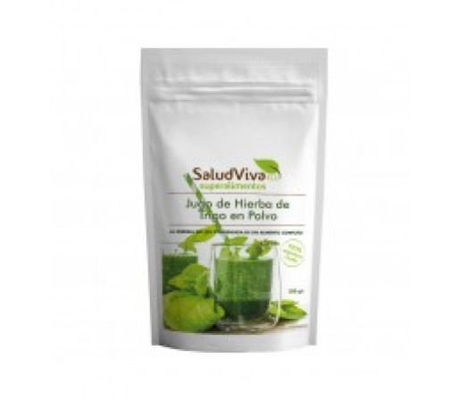 Jugo de Hierba de Trigo Polvo Cruda y Ecológica 100gr. SALUD VIVA