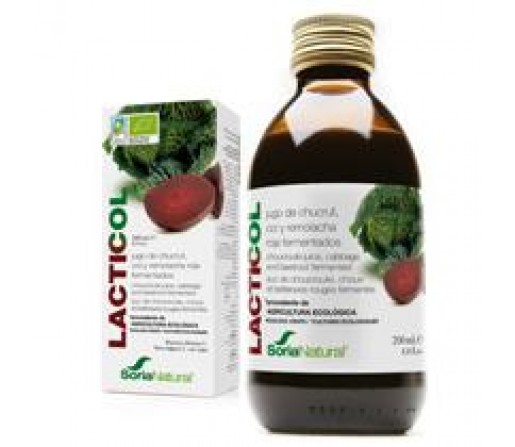 Lacticol Ecológico Fermentación láctica de coles y remolacha 200ml. SORIA NATURAL