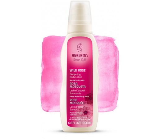 Leche Corporal Rosa Mosqueta Suavizante, Pieles normales y secas 200ml. WELEDA