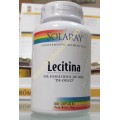 Lecitina de Soja sin aceite con 95% de Fosfátidos de Soja 100 cápsulas SOLARAY