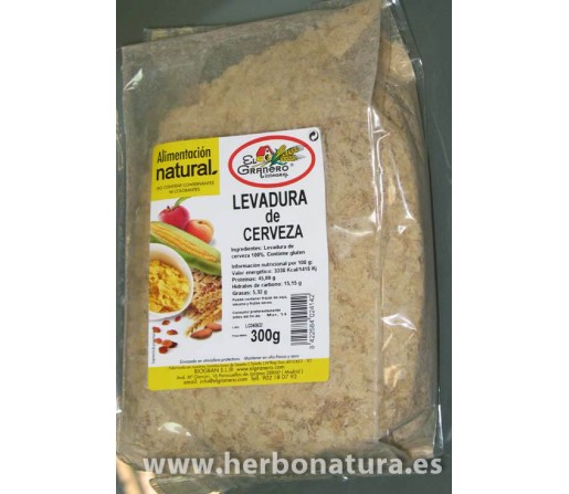 Levadura de Cerveza 300gr. GRANERO integral