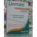 Livercare, función hepática 60 comprimidos HEALTH AID