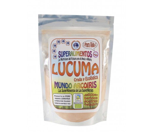 Lúcuma Biológico Endulzante Energizante Superalimento 250gr. SUPERALIMENTOS
