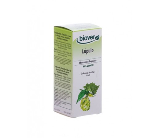 Lúpulo Biológico Extracto Humulus lupulus Relajante, 50ml. BIOVER