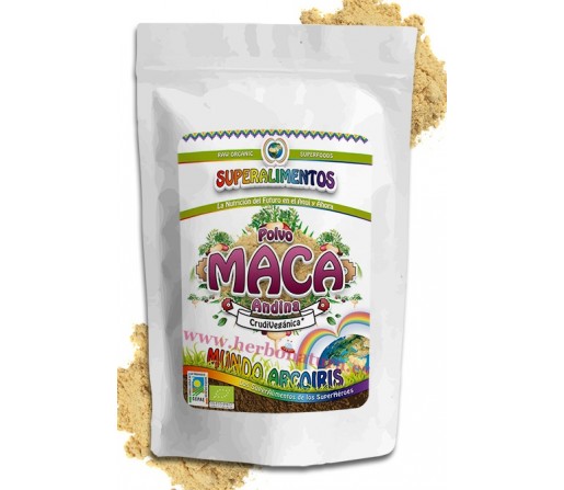 Maca Andina Cruda y Ecológica 250gr. SUPERALIMENTOS