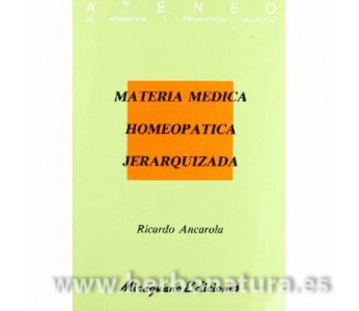 Materia Médica Homeopática Jerarquizada Libro, Ricardo Ancarola MIRAGUANO