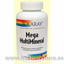 Mega Multi Mineral 120 cápsulas SOLARAY en Herbonatura.es