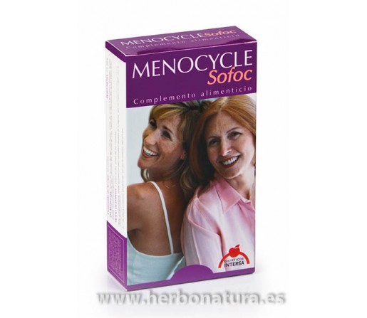 Menocycle Sofoc, Sofocos en Menopausia 30 perlas INTERSA