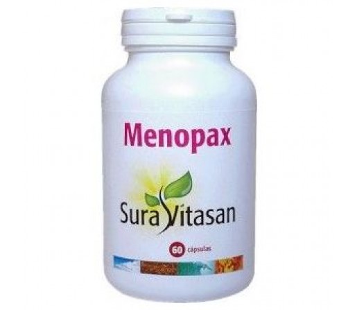 Menopax, Dong Quai, Sauzgatillo, Cimífuga, Dioscorea, Trebol... 30 cápsulas SURA VITASAN