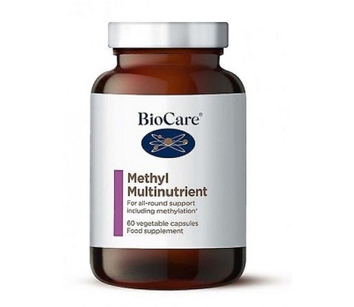 Methyl Multinutrient Multinutriente Metilado 60 Cápsulas Vegetales - BIOCARE