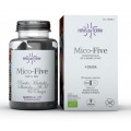 Mico-Five con Chaga Ecológico (Reishi, Maitake, Champiñon del sol, Shiitake...) 70 cápsulas HIFAS DA TERRA