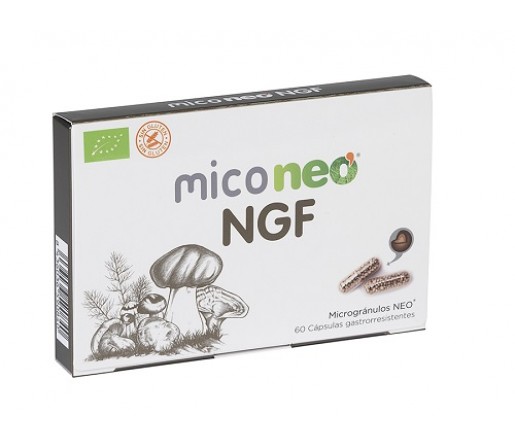 Mico Neo NGF, Bacopa, Reishi, Cordyceps, Melena de león, Camu camu 60 cápsulas NEO