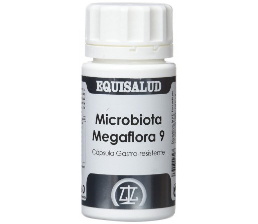 Microbiota Megaflora 9, Probióticos Prebióticos... 60 cápsulas EQUISALUD