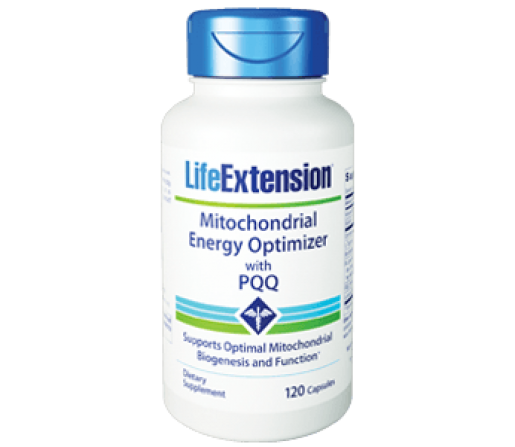 Mitochondrial Energy Optimizer con PQQ, Mitocondrial Energético 120 cápsulas LIFEEXTENSION