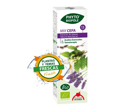 Mix Cefa 13 Extracto Bio Planta y Yemas Frescas Phyto-biopôle 50ml. INTERSA