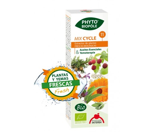 Mix Cycle 11 Extracto Bio Planta y Yemas Frescas Phyto-biopôle 50ml. INTERSA
