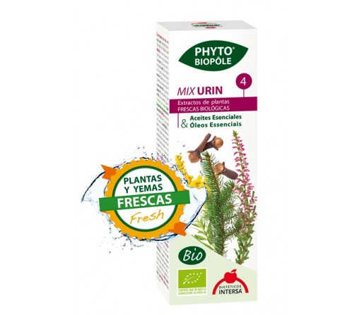 Mix Urin 4 Extracto Bio Planta y Yemas Frescas Phyto-biopôle 50ml. INTERSA