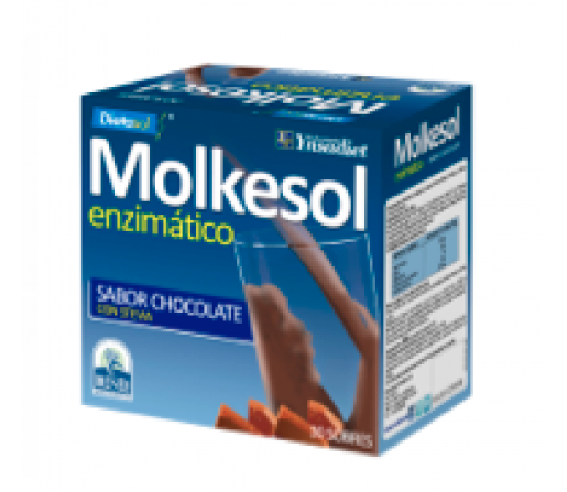 Molkesol Enzimático Proteina Vainilla con Stevia Dietasol 30 sobres YNSADIET