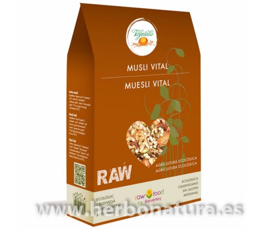 Muesli Vital Raw Food de Beverley Pugh 150gr. VEGETALIA