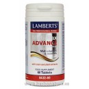 Multi-Max Advance multinutriente para mayores de 50 años Luteina 60 comprimidos LAMBERTS en Herbonatura.es