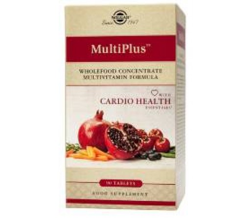 Multiplus Cardio Health Multinutriente función cardiaca 90 comprimidos SOLGAR