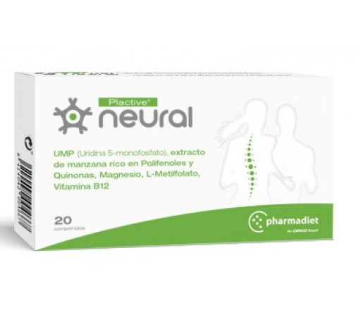 Neural con UMP (Uridina 5-monofosfato), L-Metilfolato, B12... 20 comprimidos PHARMADIET