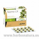Normo LX ayuda a regular el tránsito intestinal Sen, Aloe, Hinojo 75 comprimidos DHERBOS en Herbonatura.es
