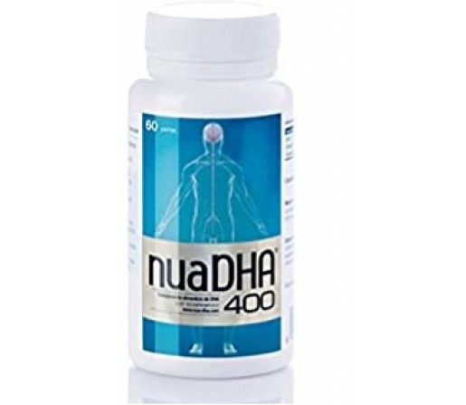 Nua DHA 400 Omega 3. 60 perlas NUA