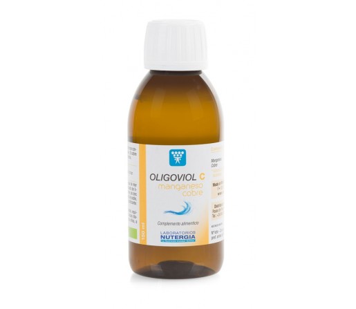 Oligoviol C Agua Marina con Gluconatos 150ml. NUTERGIA