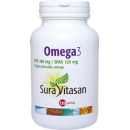 Omega 3 Epa, Dha de pescado salvaje por destilación molecular 120 perlas SURA VITASAN en Herbonatura.es