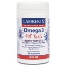 Omega 3 for Kids DHA y EPA niños 100 cápsulas LAMBERTS en Herbonatura.es