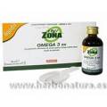 Omega 3 Rx, Líquido dieta de la zona 3 frascos de 33,3ml. ENERZONA