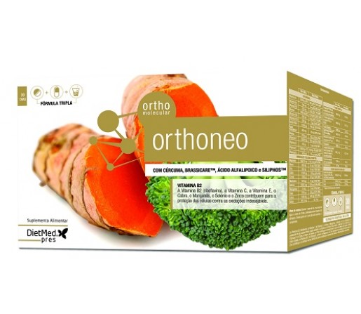 Orthoneo, Cúrcuma, Brassicare, Alfalipoico, Siliphos... 30 dias DIETMED
