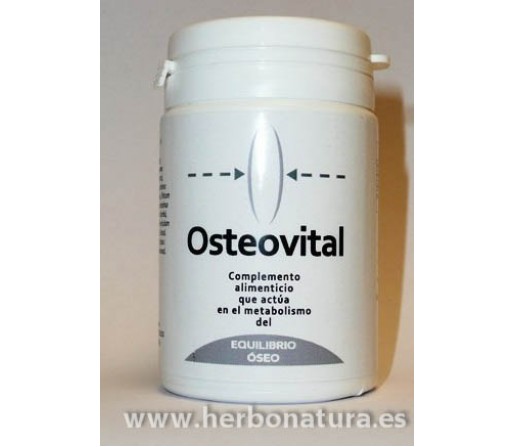 Osteovital Micronutrición Huesos Oligoelementos, Algas, Vitaminas... 60 cápsulas INTERNATURE
