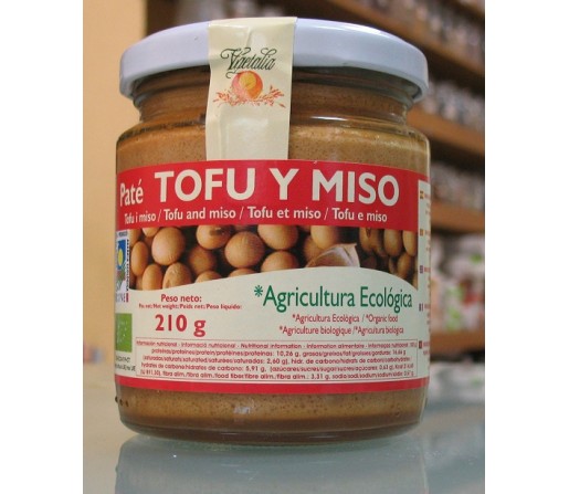 Paté Tofu y Miso Ecológico VEGETALIA 210gr.