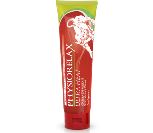 Physiorelax Ultra Heat, Crema Masaje Capsaicina, Arnica, Eucalyptus... 75ml. PHYSIORELAX