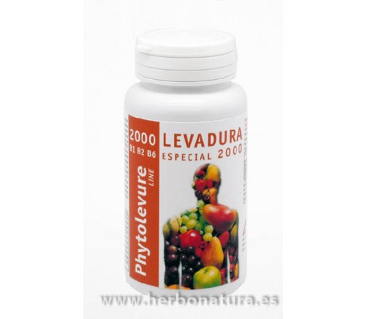 Phytolevure 2000 con B1, B2, B6 Levadura Viva 50 cápsulas INTERSA