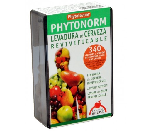 Phytonorm Levadura de Cerveza Viva 80 Cápsulas INTERSA