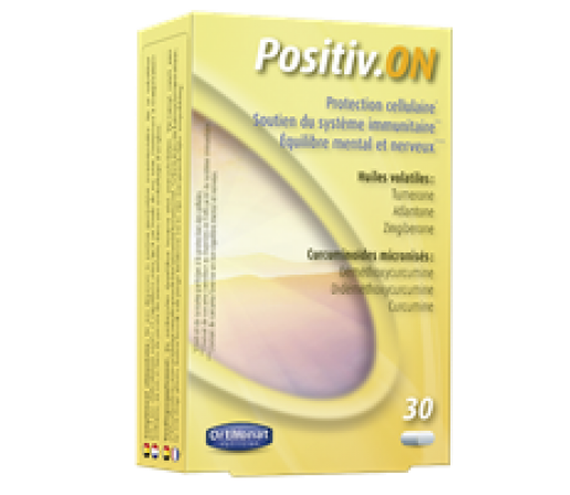 Positiv.on Extracto de Cúrcuma 30 cápsulas ORTHONAT