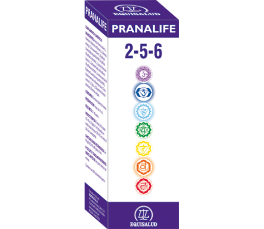 50ml Pranalife 2-5-6 Armonizador Chakra 2-5-6 Metabolismo Vocación - EQUISALUD