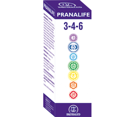 Pranalife 3-4-6 Armonizador de los Chacras 3-4-6. 50ml. EQUISALUD